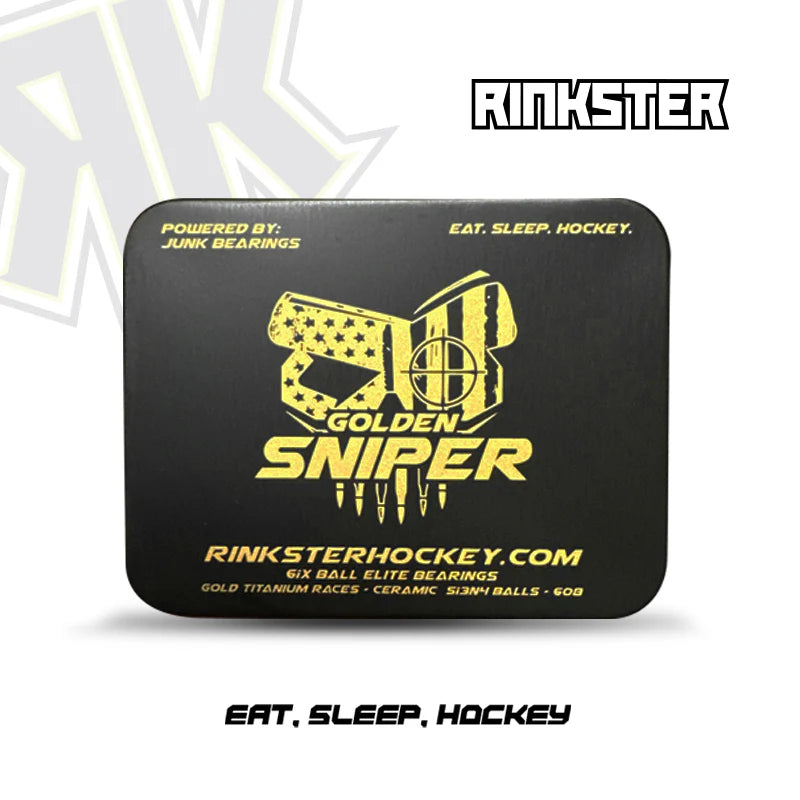 Rinkster Golden Sniper Bearings (Ceramic & Titanium)